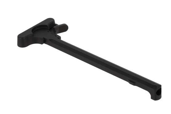 The Lewis Machine and Tool AR-15 charging handle features an extended tactical latch